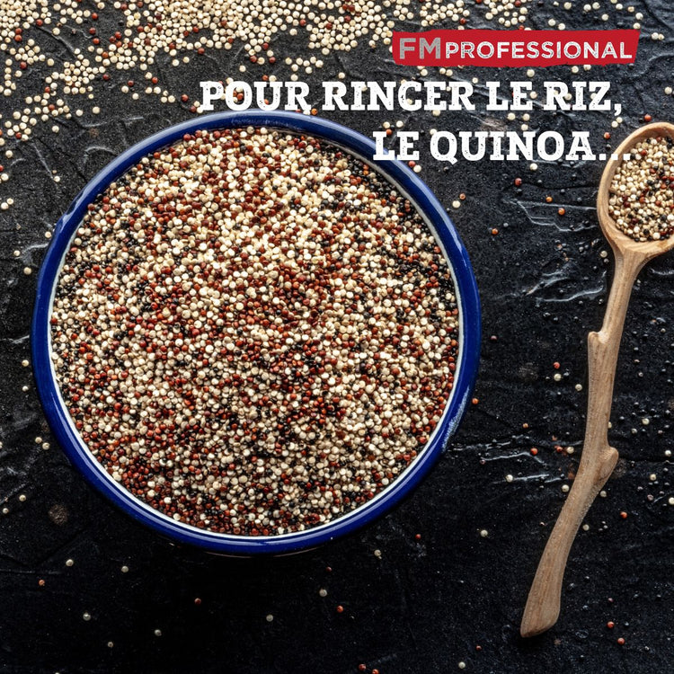 Ensemble de 2 Passoires inox XL 24 cm FM Professional