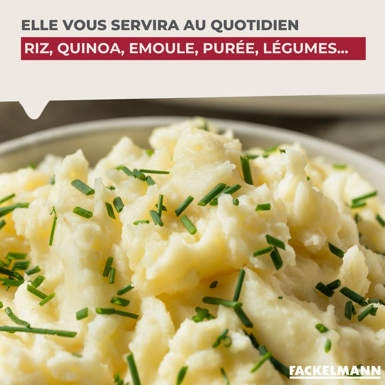 Ensemble de 2 Cuillères de service inox 31,5 cm Fackelmann Oxford