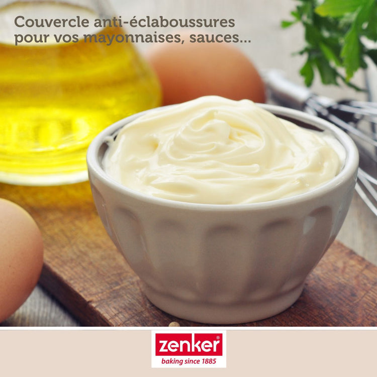 Ensemble de 2 Couvercles anti projections 30 cm Zenker Smart Pastry