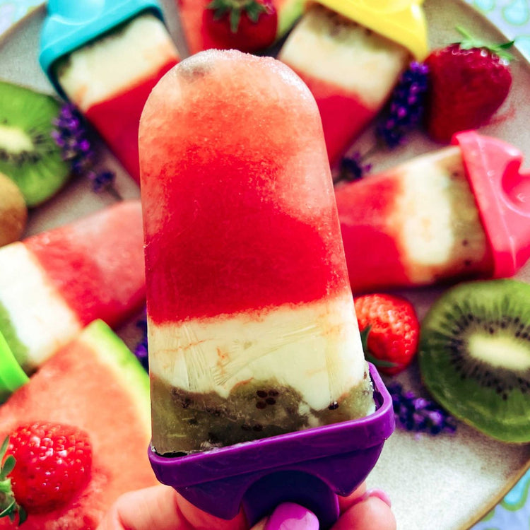 Ensemble de 10 Moules pour glaces à l'eau maison Fackelmann