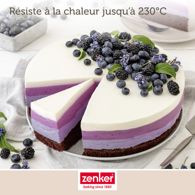 Ensemble de 2 Moules à manqué à charnière en acier 28 cm Zenker Energy