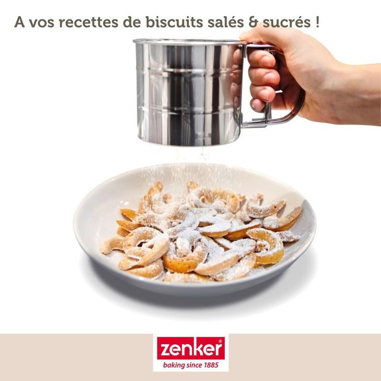 Lot de 2 plaques pâtisserie 42/32 cm en acier Spécial créative Spécial créative Zenker Spécial créative