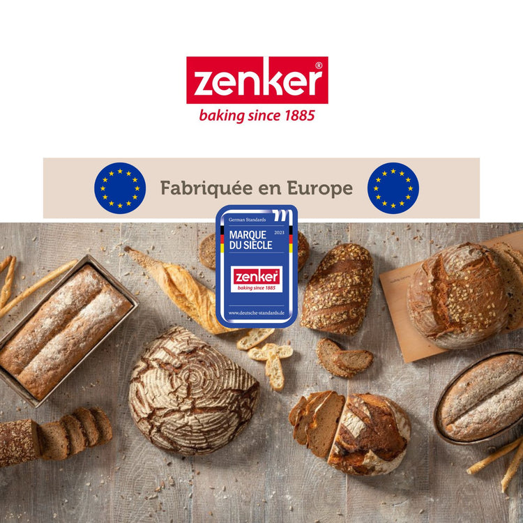 Plaque à pâtisserie perforée 40 x 30 cm en alu 18/10 Zenker Special Cooking