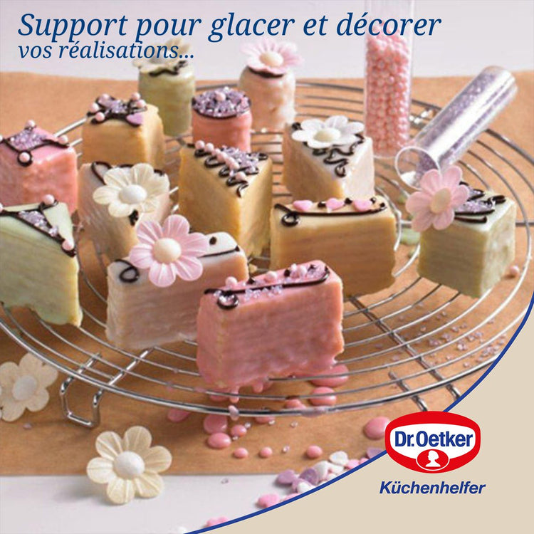 Grille de refroidissement pour gâteaux 32 cm Dr Oetker Divers