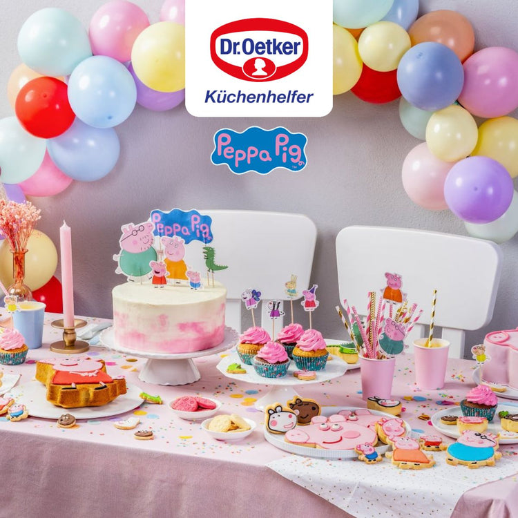 5 emporte-pièces pour enfants Dr. Oetker Peppa Pig