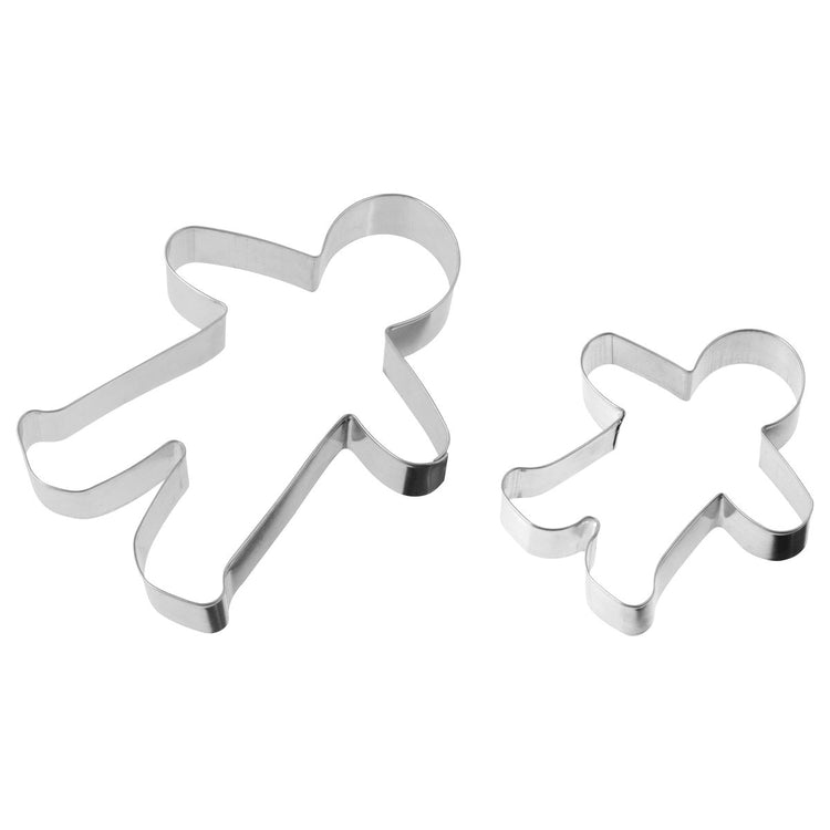 Lot de 2 emporte-pièces bonhomme en pain d'épices Zenker