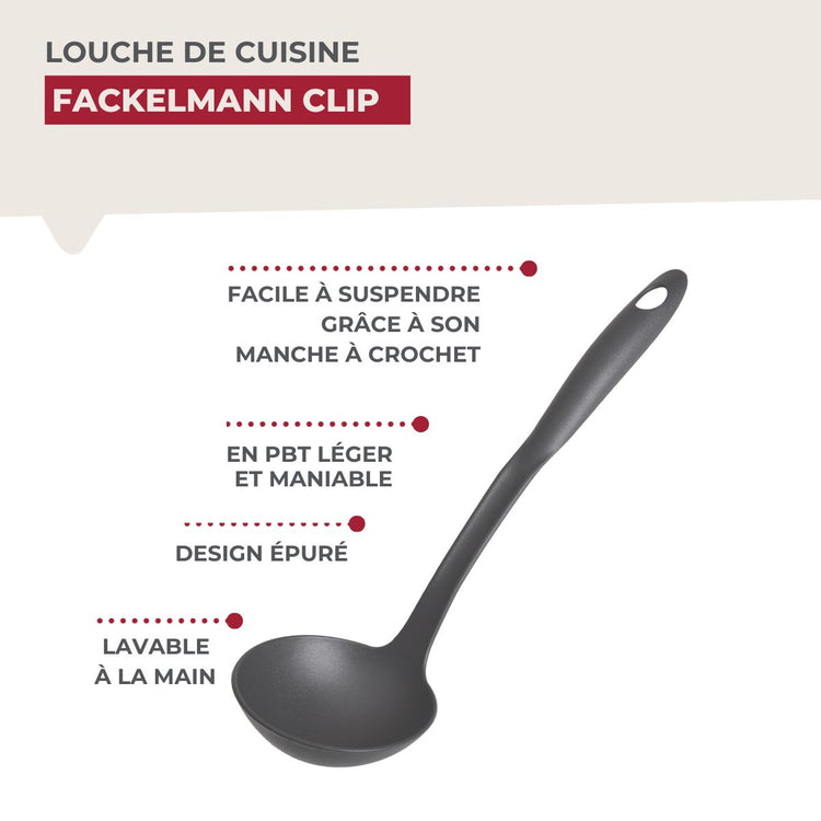 Louche de cuisine Fackelmann Clip