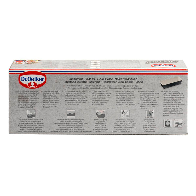 Moule à cake 30 cm Dr.Oetker Back Trend