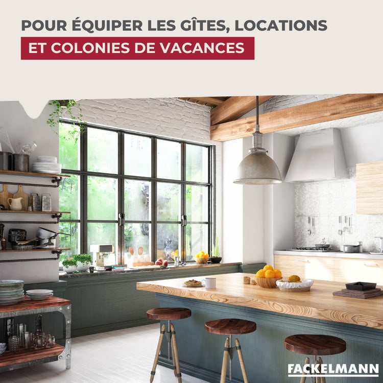 Rond de serviette en bois naturel non traité Fackelmann Boissellerie