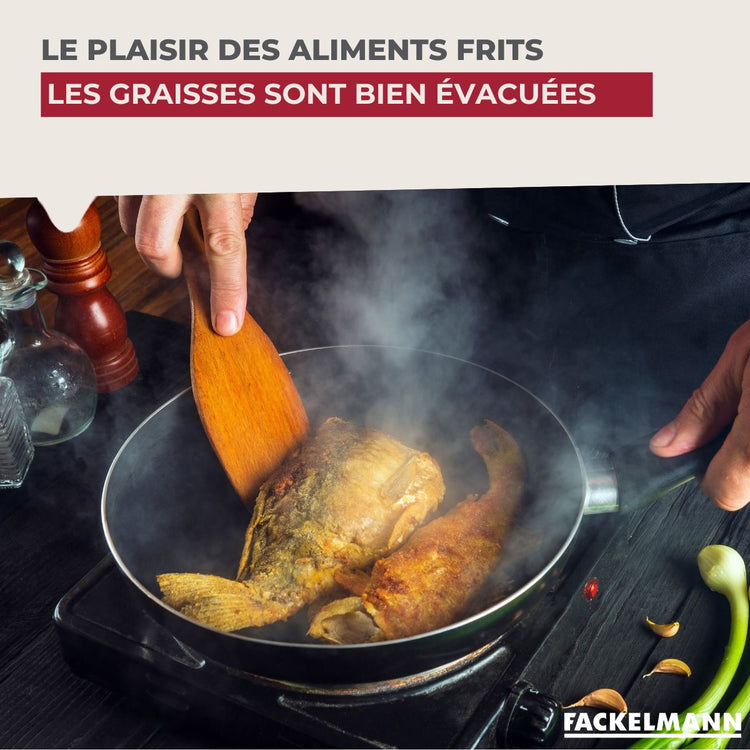 Tuyau Evacuation Hotte de Cuisine Fackelmann