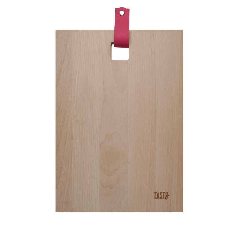 Planche à découper en bois rectangulaire 35 x 25 cm Tasty Green