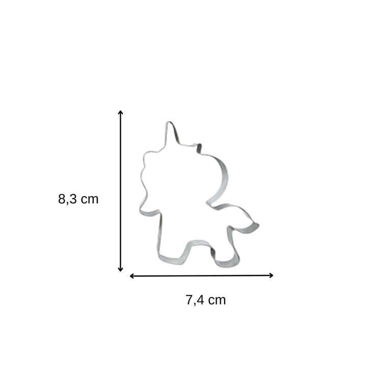 Set de 4 emporte-pièces licorne Zenker Emporte-pièces