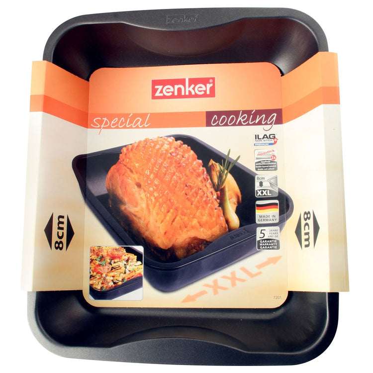Plat à four XXL rectangle 40 x 34 cm Zenker Spécial Cooking