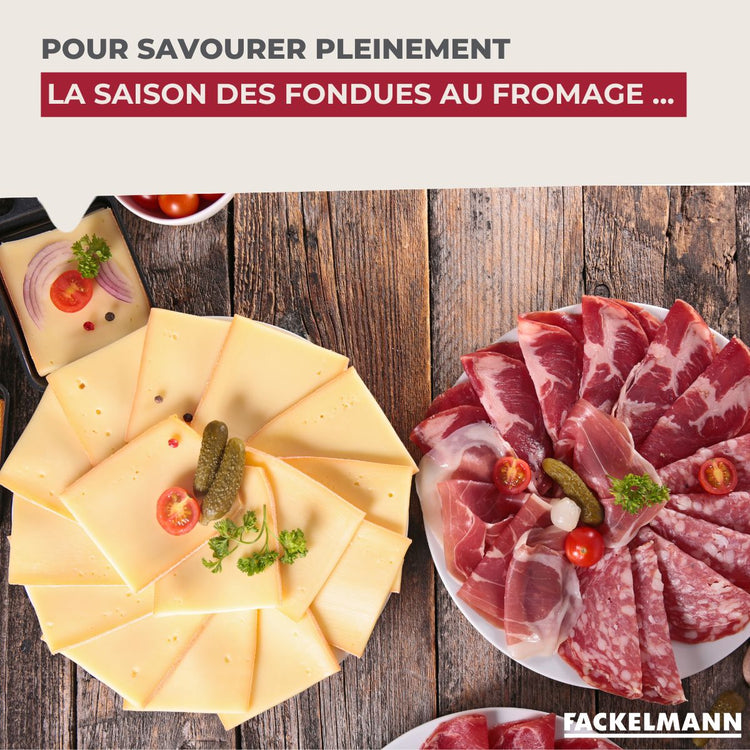 Lot de 6 spatules à raclette en bois Fackelmann Wood Edition