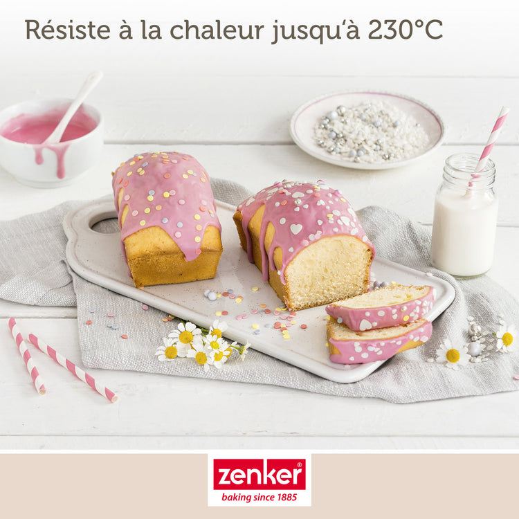 Lot de 4 mini moules à cakes 15 cm Zenker Special Mini