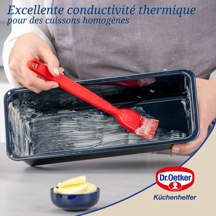 Ensemble de 2 Moules à cake 30 cm Dr Oetker Back Liebe