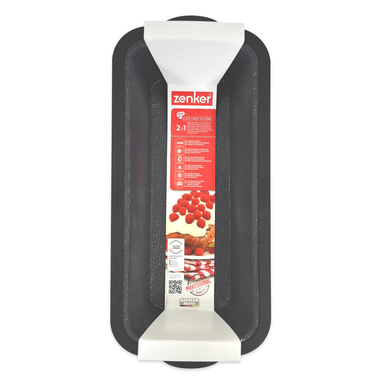 Ensemble de 2 Moules à cake 31,5 cm Zenker Silicone fibre de verre