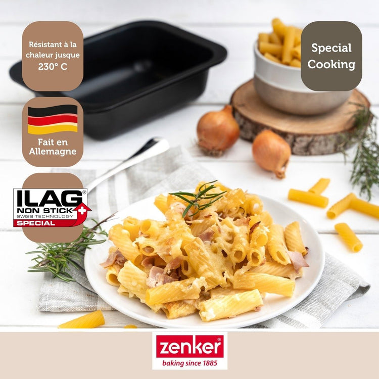 Ensemble de 2 Petits Plats à four 24 x 17,5 cm Zenker Spécial Cooking