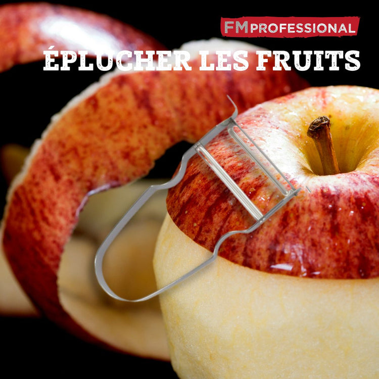 Lot de 4 éplucheurs à légumes FM Professional