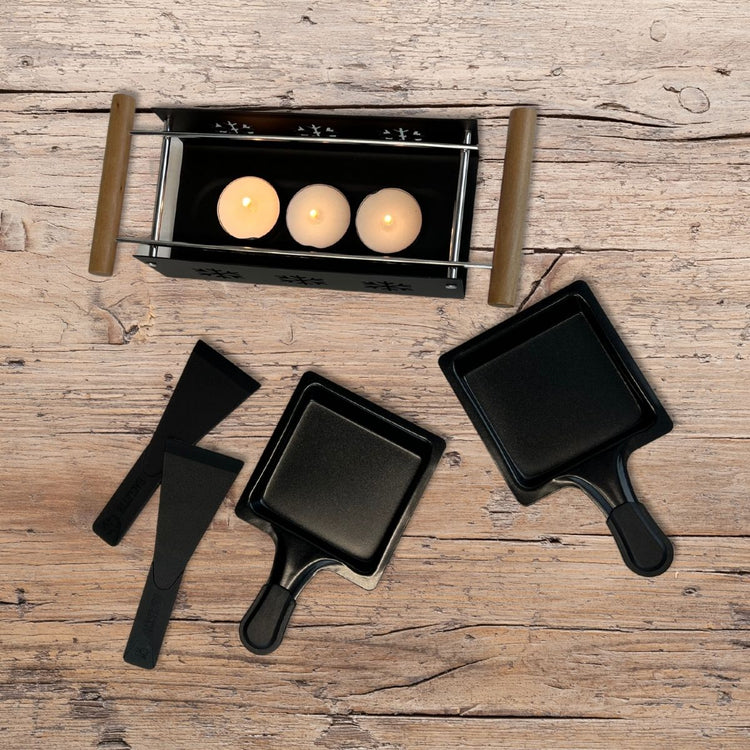 Raclette a la bougie 2 personnes Fackelmann spécialités culinaires