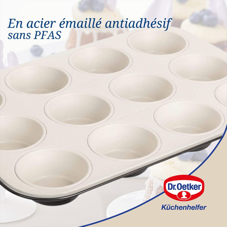 Moule à 12 muffins Dr. Oetker Exclusive
