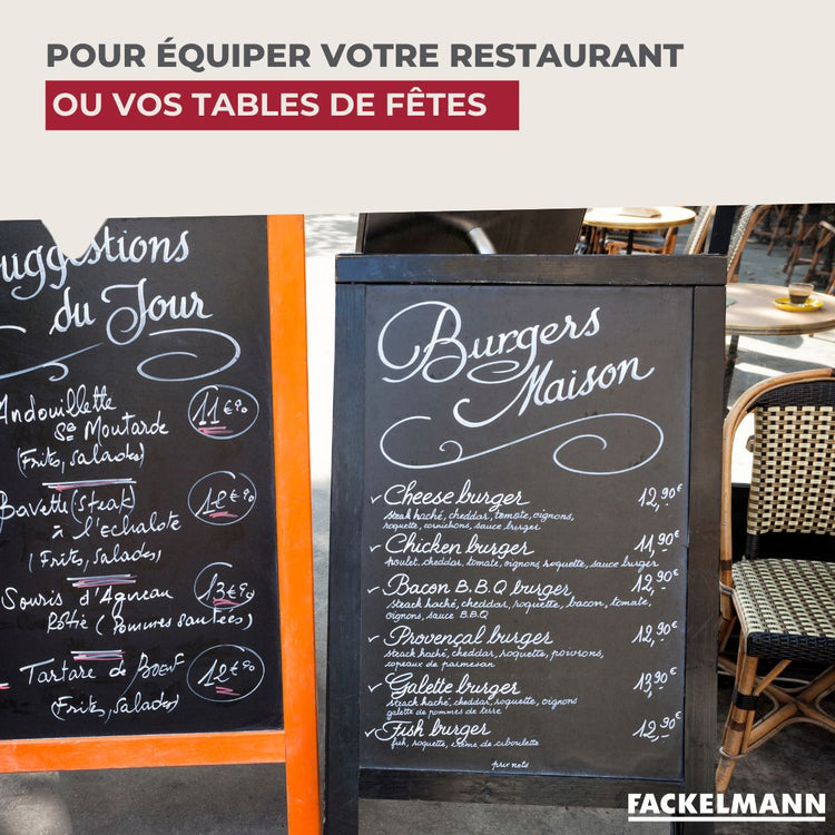 Lot de 6 pots à moutarde avec cuillère Fackelmann