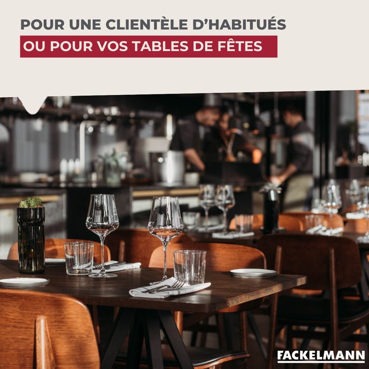 Rond de serviette en bois naturel non traité Fackelmann Boissellerie