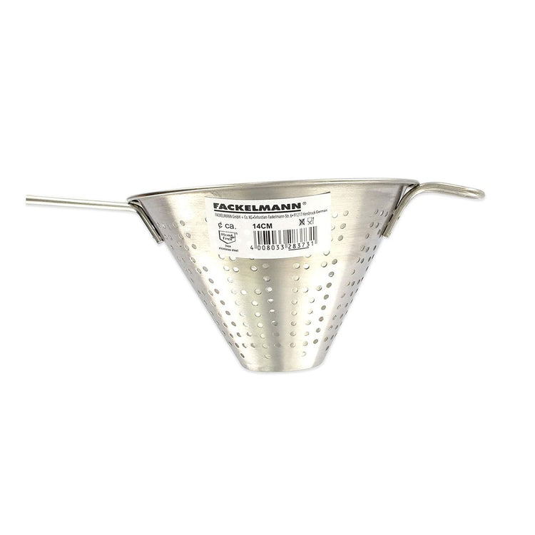 Duo Passoire tamis 19 cm et Chinois conique 30 cm Fackelmann Basic