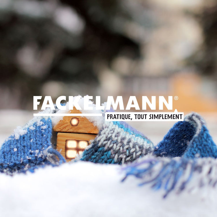 Thermomètre mural intérieur et extérieur en bois Fackelmann Tecno