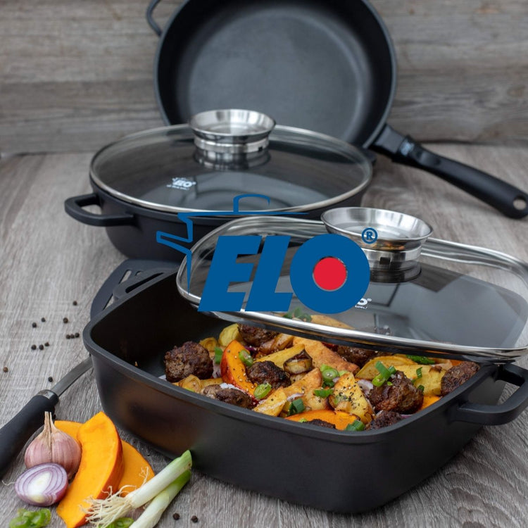 Cocotte 28 x 28 cm en fonte aluminium antiadhésive 3,6 L Elo Alucast