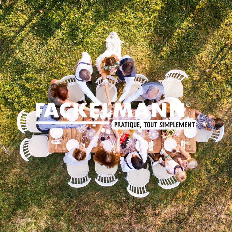 Lot de 70 piques à brochette 15 cm Fackelmann Nature