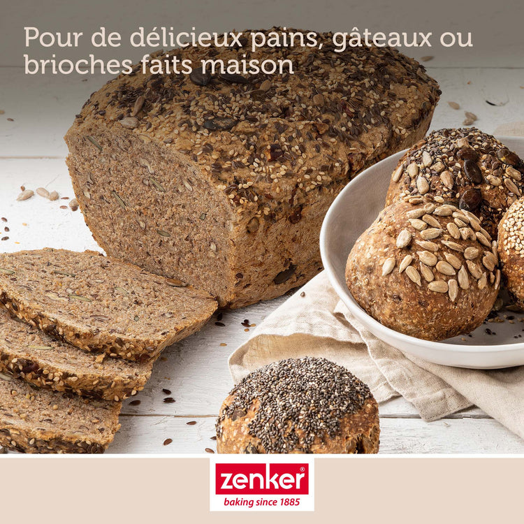 Moule à pain ovale Zenker Black Metallic