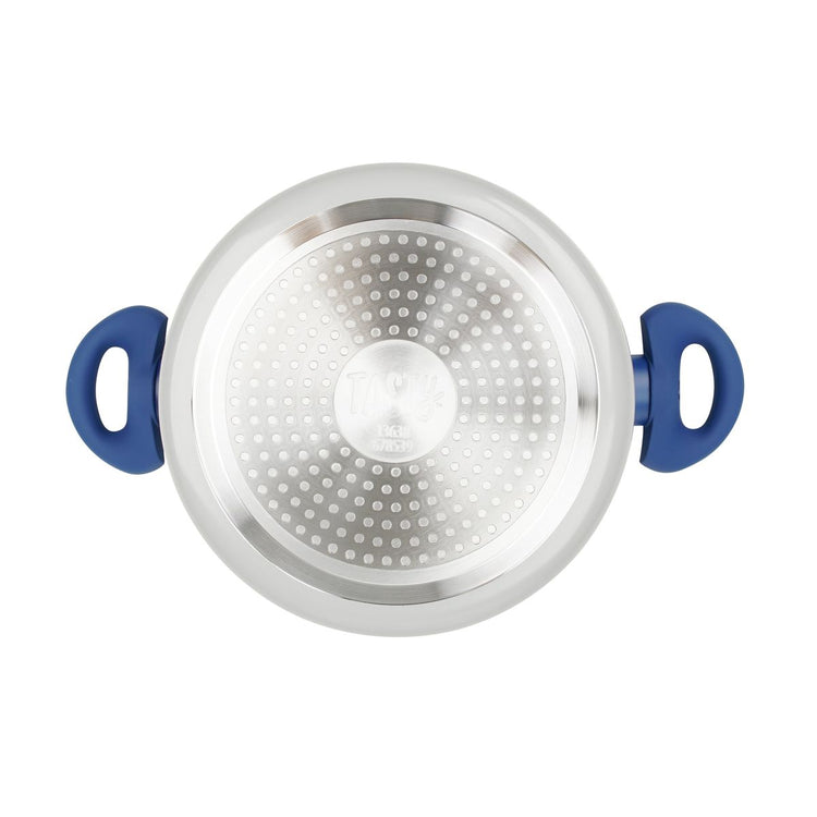 Faitout avec dosage d'huile et couvercle 20 cm Tasty Casserole
