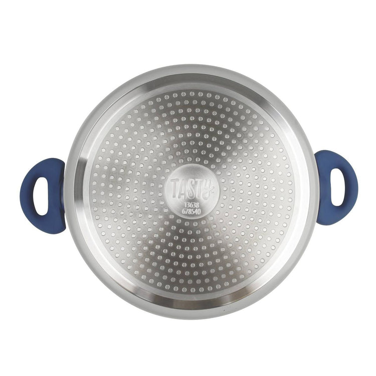 Faitout avec dosage d'huile et couvercle 24 cm Tasty Casserole