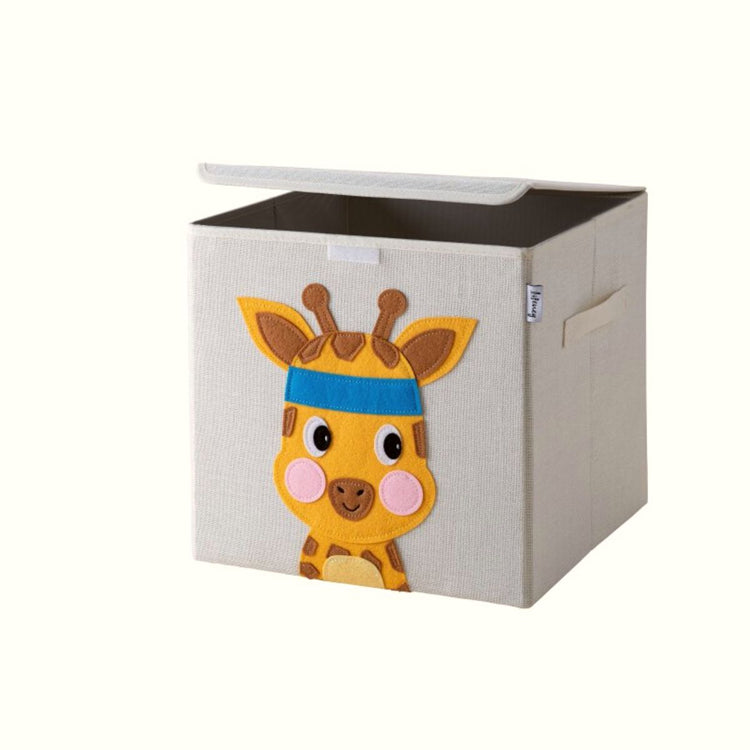 Boîte de rangement "girafe" avec couvercle, compatible avec l'étagère IKEA KALLAX Lifeney