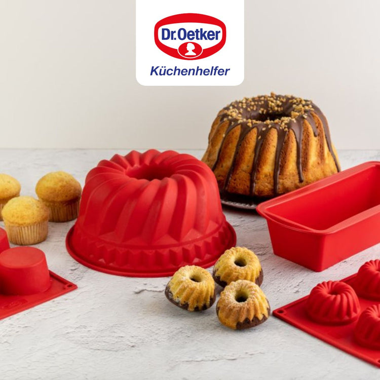 Moule silicone 6 mini Kougelhopfs Dr Oetker Silicone