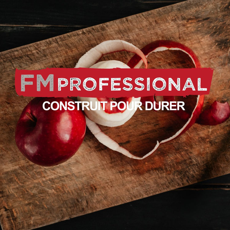 Lot de 4 éplucheurs à légumes FM Professional