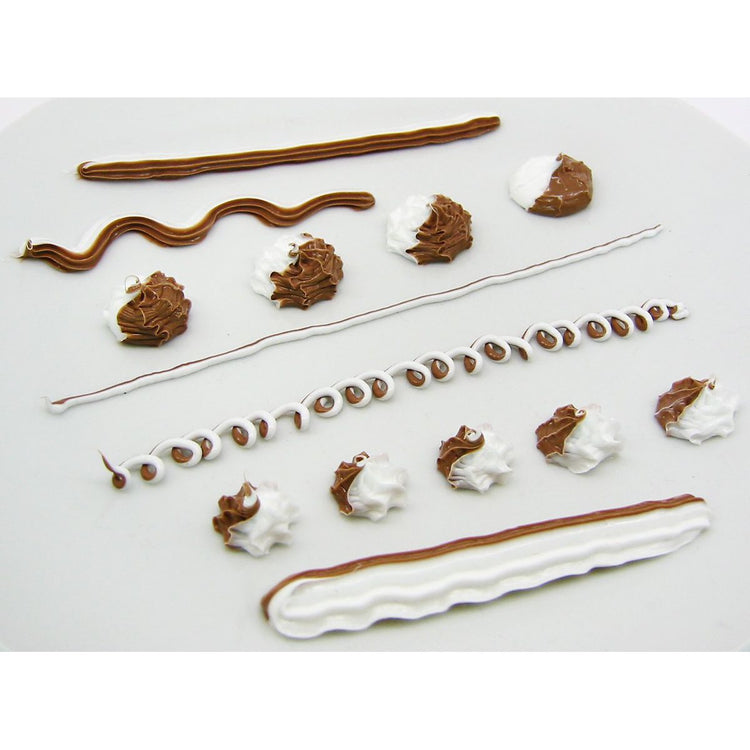 Seringue à pâtisserie avec deux compartiments et 4 embouts plastique Zenker Sweet Sensation