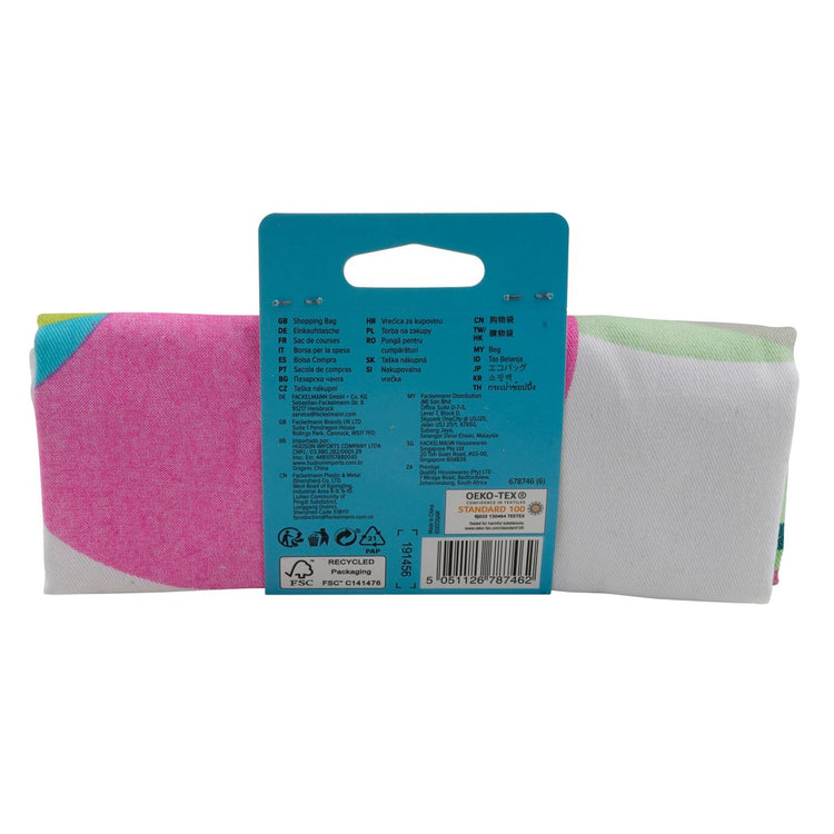 Sac de course type totebag en coton Tasty Green