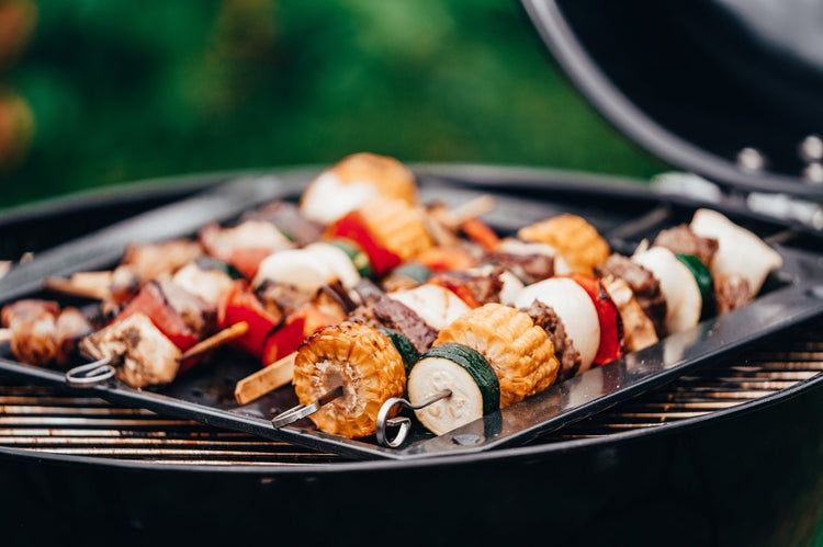 Plaque ondulée et perforée pour four et barbecue en tôle FM Professional Barbecue