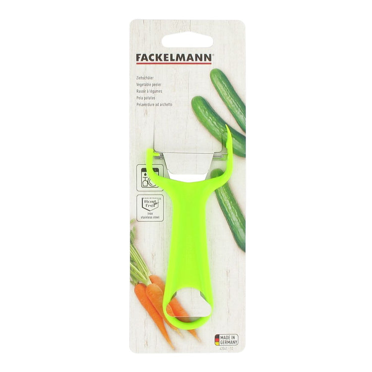 Lot de 2 rasoirs à légumes, éplucheurs à légumes 14 cm Fackelmann