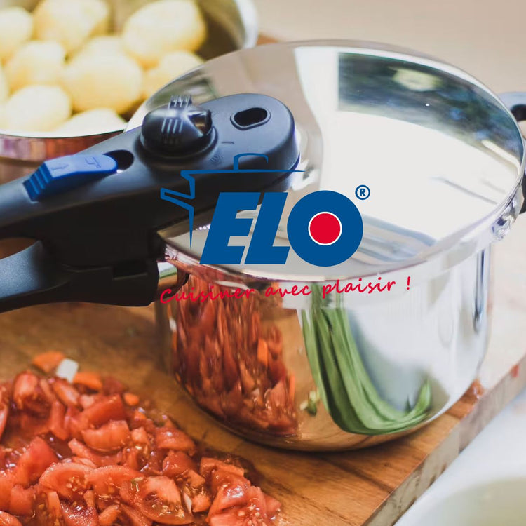 Autocuiseur vapeur en acier inoxydable 18/10 22 cm 3 à 6 litres Elo Praktika Plus XL