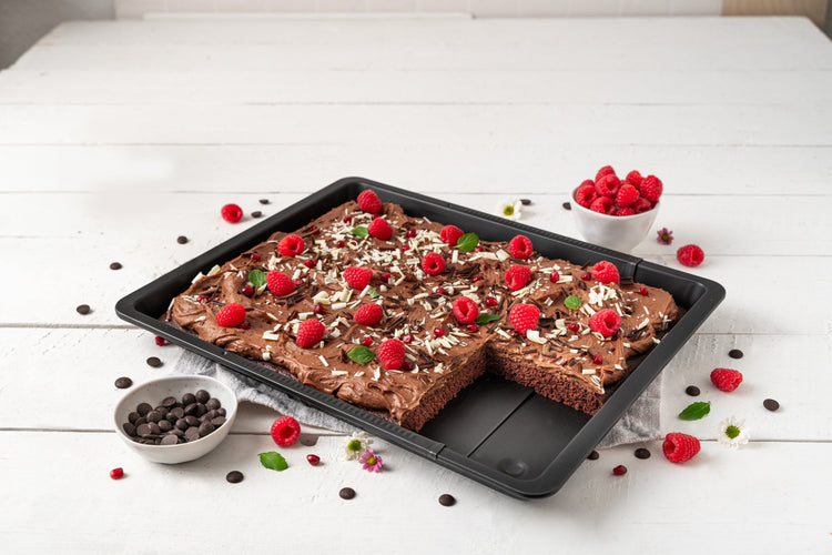 Plaque de cuisson extensible de 35-52 x 32 cm Zenker Perfect Black +