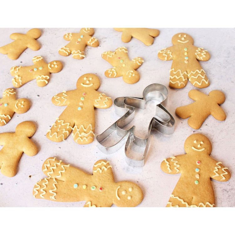 Lot de 2 emporte-pièces bonhomme en pain d'épices Zenker