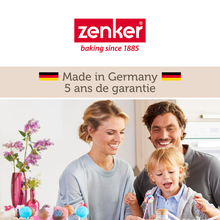 Moule à kouglofs 25 cm et moule à savarin 28 cm Zenker Black Metallic