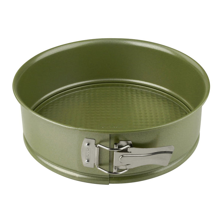 Set de 3 moules à manqué à charnière 20 cm 24 cm et 26 cm Zenker Green Vision