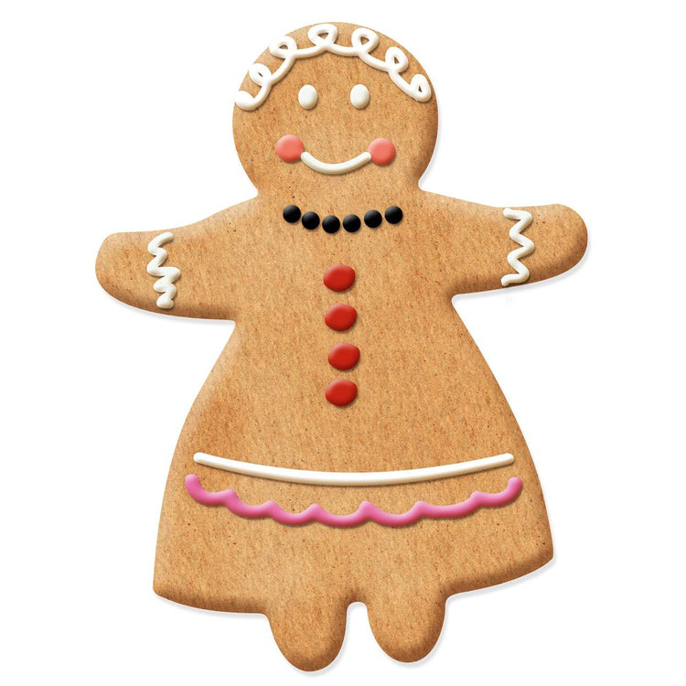 Lot de 2 emporte-pièces bonhomme en pain d'épices Zenker