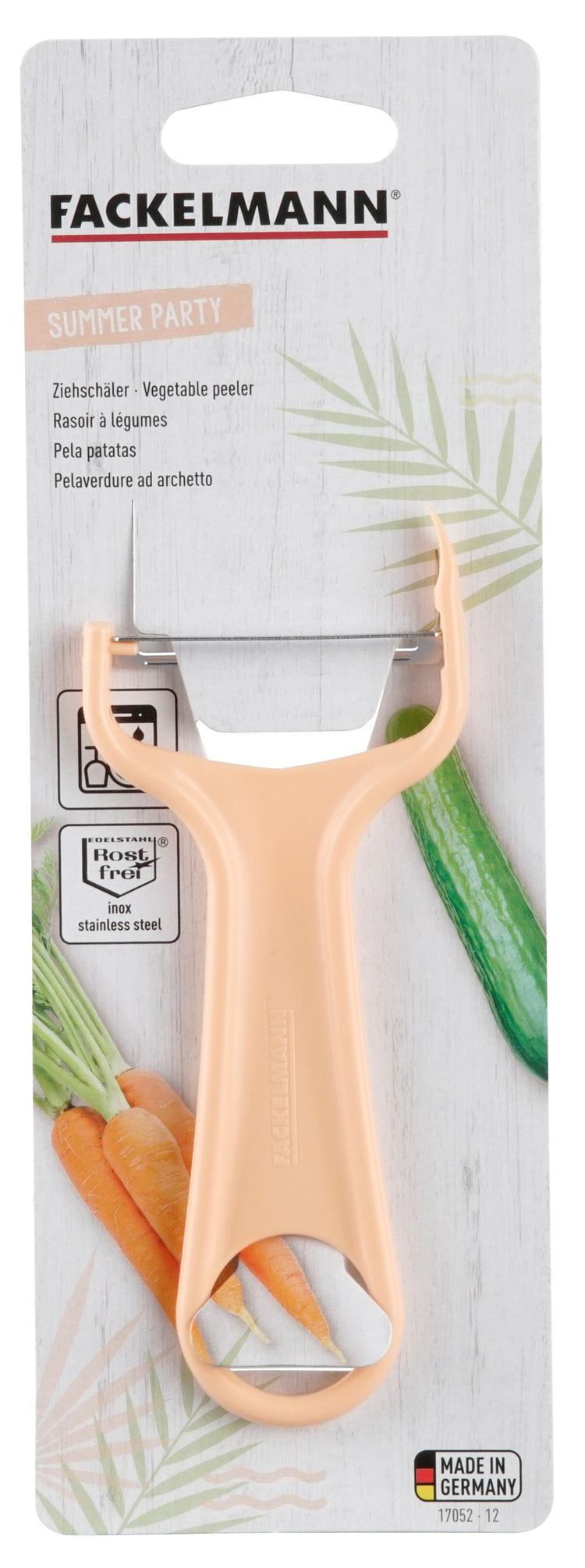 Éplucheur à Lame Mobile Fackelmann SUMMER PARTY