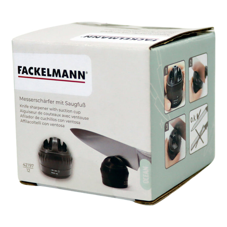 Aiguiseur de couteaux en plastique 6,5 cm Fackelmann