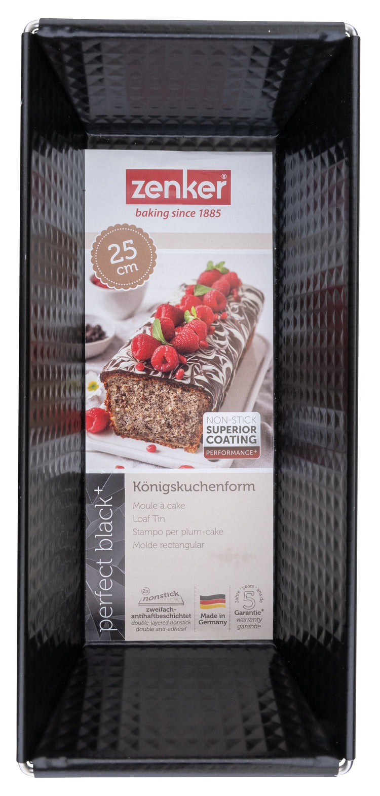 Moule à cake 25 x 11,5 x 7 cm Zenker PerfectBack+